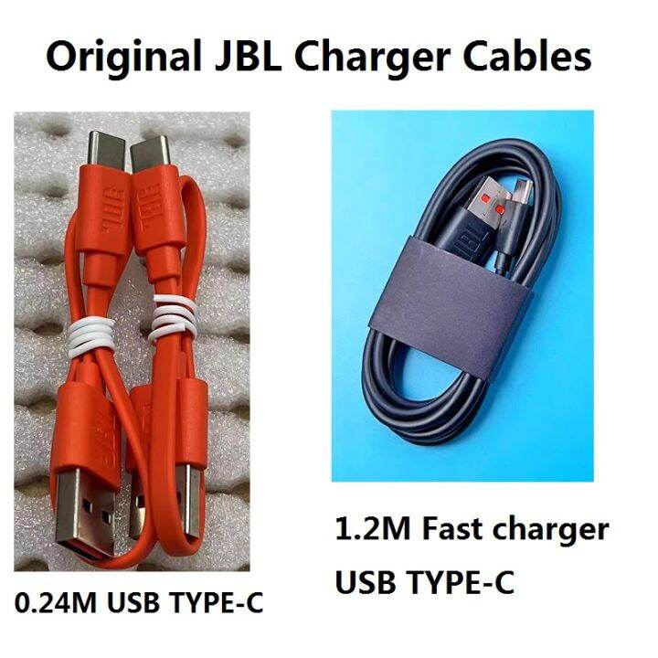 Original New USB TypeC Fast Charging charger Cables For JBL charge4