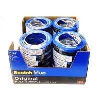 3M เทปกาว สก๊อตซ์-บลู สีฟ้า 1ลัง (24ม้วน) 24มม x 54.8เมตร ScotchBlue Painters Tape 2090