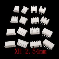 【YF】 100Pcs/lot JST XH Pitch 2.54mm 2P 3P 4P 5Pin Plastic Shell Male Plug Female Jack Socket Housing Terminal Wire Connector XH-2.54