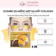 Combo 25 Miếng mặt nạ mắt collagen vàng Hàn Quốc