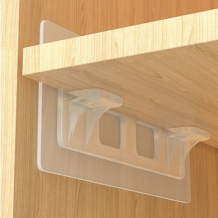 uni-jettingbuy-1pc-shelf-support-adhesive-pegs-closet-cabinet-shelf-support-clips-wall-hanger