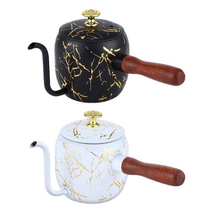 【CW】 Gooseneck Kettle Goose Neck Pot Stovetop Teapot Stainless Long