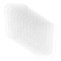 5 Pairs (10 Sheets 16 Inch) Boot Shaper Form Inserts Tall Support for Women and Men Transparent Color