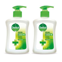 Dettol liquid hand soap Original formula 225 ml. (Pack 2 bottles)