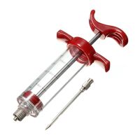 Hot Selling Iyounice 30ML Kitchen Syringes Stainless Steel Needles Injector Of Meat Kitchen Tool Meat Pounder Poultry Turkey Meat Injectors