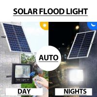 65/45/30/25W LED flood light Solar street lights household waterproof remote indoor and outdoor lighting garden wall lamp