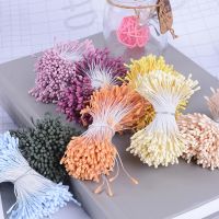 【CC】 400Pcs Pistils Artificial Flowers Heads Diy Stamen Pistil Needlework Scrapbooking Wedding