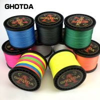 GHOTDA 4/8 Braid Fishing line 10-120LB 100M 300M 500M 1000M 4/8 Strands Braid Fishing line Multifilament Fish Wire Carp Fishing