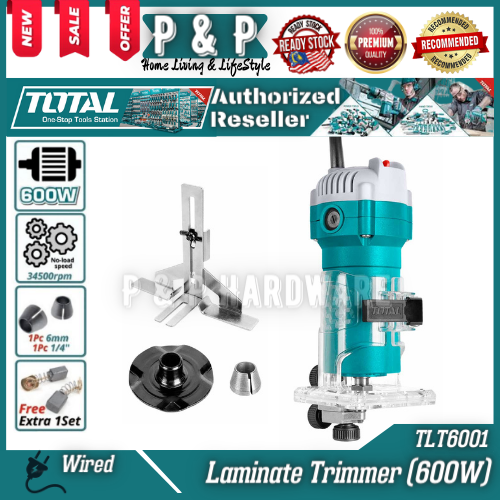 Total Laminate Trimmer (600W) TLT6001 Lazada