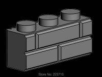 * อิฐ1X3พร้อมอิฐนูน * ชิ้นส่วนอิฐบล็อกตรัสรู้แบบ Diy หมายเลข20ชิ้นเข้ากันได้กับสามารถถอดประกอปได้อื่นๆ