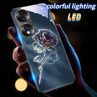 MG ไฟ LED สำหรับ Huawei เคสโทรศัพท์ P30pro/P50pro/P40pro + Honor50pro/Nova11pro Mate50Pro/30Epro Nova7se/8se Mate40Pro/HonorX7/X8/กุหลาบปิดทอง70Pro