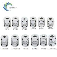 【original】 cwaozi KINGROON 10Pcs ยืดหยุ่น Shaft Coupler 5มม. ถึง8มม. 3D เครื่องพิมพ์ Stepper มอเตอร์ Couplings CNC มอเตอร์ Jaw Shaft Coupler 3D เครื่องพิมพ์ Pats