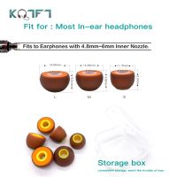 [Feida Digital Store] หูฟังเอียร์บัด KQTFT จุกหูฟังซิลิโคนสำหรับเปลี่ยนที่อุดหูชนิดใส่ในหูสำหรับ KZ ES3 KZ DQ6 KZ Zex KZ SKS โฟม