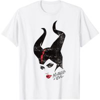 เสื้อยืด พิมพ์ลายดิสนีย์ Mistress Of Evil Stylized Portrait สําหรับผู้ชาย  IGH5