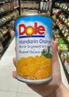 ส้มกระป๋อง กลีบส้มเชื่อม Dole 425 กรัม