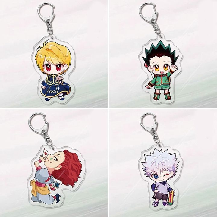 peacock-ขายดี-พวงกุญแจ-จี้ฟิกเกอร์-อนิเมะ-hunter-x-hunter-killua-irumi-hisoka-น่ารัก-สําหรับเก็บสะสม