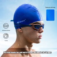 New silicone swimming cap for men and women waterproof thickened long hair colorful silicone swimming cap Swim Caps