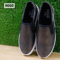 [ส่งเร็วพิเศษ!] HOGO รองเท้าผ้าใบ รองเท้าผ้าใบผู้หญิง Slipon นิ่มสุดๆ กันลื่น ทนทาน คู่เดียวเอาอยู่ รองเท้าผู้หญิง รองเท้าแฟชั่น พร้อมส่ง