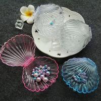 Transparent Seashell Shape Jewelry Necklace Bracelet Storage Organizer Box Case fashion