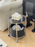 卍☋ edge several mobile trolley tea with round discussion web celebrity bedside shelf home sitting room