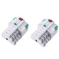 【LZ】▧✙♗  2x mcb tipo interruptor de transferência automática de energia dupla 4p 100a ats interruptor elétrico