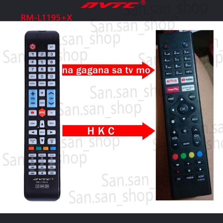 100 Universal remote control for HKC smart tv remote(universal) na