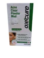 (ยกกล่อง) Oxecure Acne Clear Powder Mud 5g. อ๊อกซิเคียว แอคเน่ เคลียร์ พาวเดอร์ มัด 5 กรัม แป้งโคลน