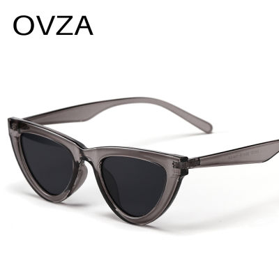 OVZA แว่นกันแดดผู้หญิงทรงตาแมววินเทจย้อนยุค,แว่นตาป้องกันแสงยูวี2022แบรนด์ดีไซเนอร์สำหรับผู้หญิงคุณภาพสูง S9025