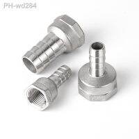 Stainless Steel Female BSP 1/2 quot; Thread Pipe Fitting Barb Hose Tail Connector 8mm to 20mm Tools Accessory