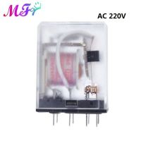 【☊HOT☊】 yan992558181588 แอลอีดี My4สวิตช์รีเลย์สำหรับการใช้งานทั่วไป12V 24V 110V 220V รีเลย์ Hh54p 14pin Pyf14a My4nj ฐานถุงเท้าสำหรับรถยนต์