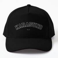 Haikyuu Karasuno Fly Baseball Cap Hat Sun Women Solid Color Casual Fish Hip Hop Casquette Boys Mens Snapback Printed Black