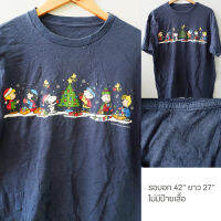 pshirtvingtage เสื้อยืดวินเทจ เสื้อยืดมือสอง T-Shirt Vingtage ลายการ์ตูน สนูปปี้ Snoopy