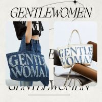 ส่งทันที พร้อมส่ง มีแทคツ  กระเป๋าผ้า Gentlewoman Tote Bag (2) ใหม่จาก shop