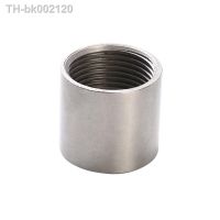 ﹍♠☇ Polished 1/4 - 2 BSP Female Thread 304 Stainless Steel Fitting SS304 Equal Coupling Straight Water Pipe Joint Connector