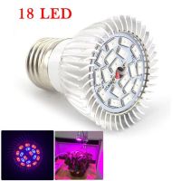 18led 28 Led Plant Grow หลอดไฟ E27สำหรับดอกไม้เรือนกระจกผักปลูก Hydroponics Room ในร่มพืช Growth U26