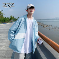 2Rz Mens Clothing Sun Protection Jacket New Summer Thin Ice Silk Loose Couple Clothes Sun Protection Clothing Jacket