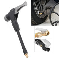 2-In‑1 Tyre Inflator Hose Adapter Air Chuck Rubber Extension Tube for American French Tyre Valve