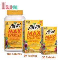 Natures Way Alive! Max3 Daily Multi-Vitamin No Added Iron วิตามินรวม