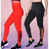 มาใหม่ กางเกงเลกกิ้ง เอวสูง ลาย Zumba z1b000 0223