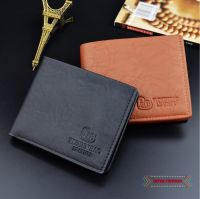 ?ส่งเร็วพิเศษ!? super fashion shop Classic Men Soft Brand PU Leather Bifold Wallet Purse Male Clutch Bag with Card Holder