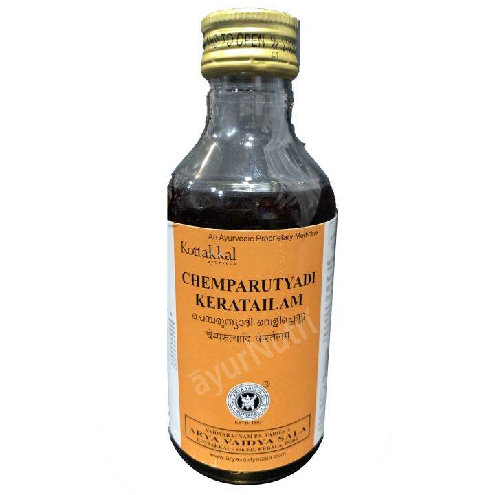 Kottakkal Ayurveda Chemparutyadi Keratailam, 200ml | Lazada Singapore