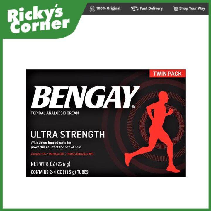 Ultra Strength BENGAY Pain Relieving Cream, 8 Ounces | Lazada PH