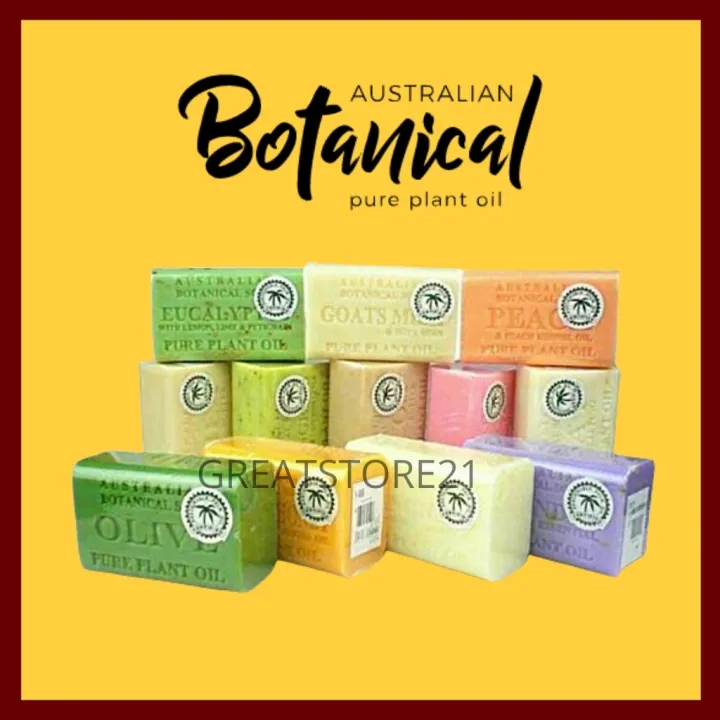 Australian Botanical Soap Pure Plant Oil Bar Saop 200g Imported Lazada