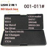 ไม่มีกล่องดำ LiShi 2 In 1 BT01 B111 BW9MH CY24 DAT17 DWO5 CH1 FO38สำหรับ Havel Qirui Changan Chery ช่างทำกุญแจเครื่องมือ