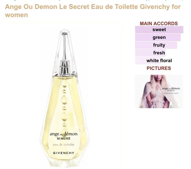 ange demon le secret