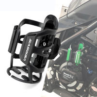 สำหรับ Kawasaki Versys 650 1000 X300 2008 - 2019 2020 2021 CNC อลูมิเนียมน้ำเครื่องดื่มถ้วยผู้ถือรถจักรยานยนต์อุปกรณ์เสริมกรงขวด