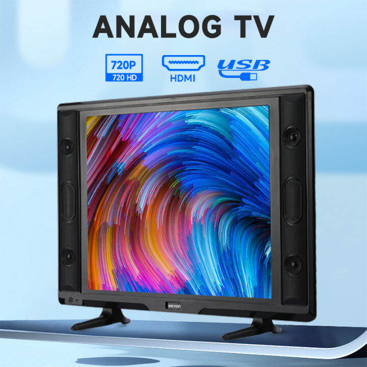 ทีวีราคาถูกๆ-ทีวีขนาด-19-นิ้ว-hd-led-tv-ทีวีหลายหน้าจอพร้อม-hdmi-usb-av-vga-พอร์ตทีวี