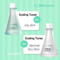 พร้อมส่ง  Dr.Different Scaling Toner for Normal  Dry Skin  ,for oily ขนาด 200 ml