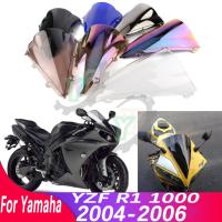 YZFR1 YZF-R1 04-06 Cafe Racer Motorcycle Accessories Windshield Windscree Wind Deflector For Yamaha YZF R1 1000 2004 2005 2006