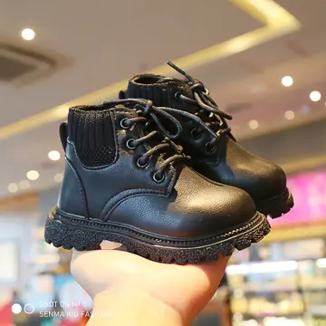 Baby boy clearance black boots